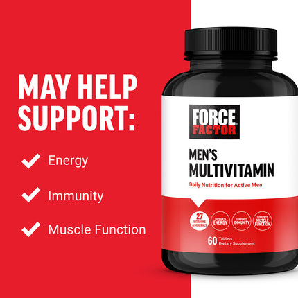 Force Factor Men's Multivitamin 60 Tablets additional product image 4