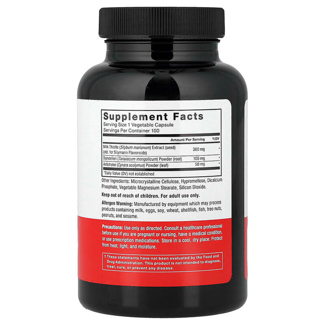 Force Factor Milk Thistle 100 Veg Capsules additional product image 2