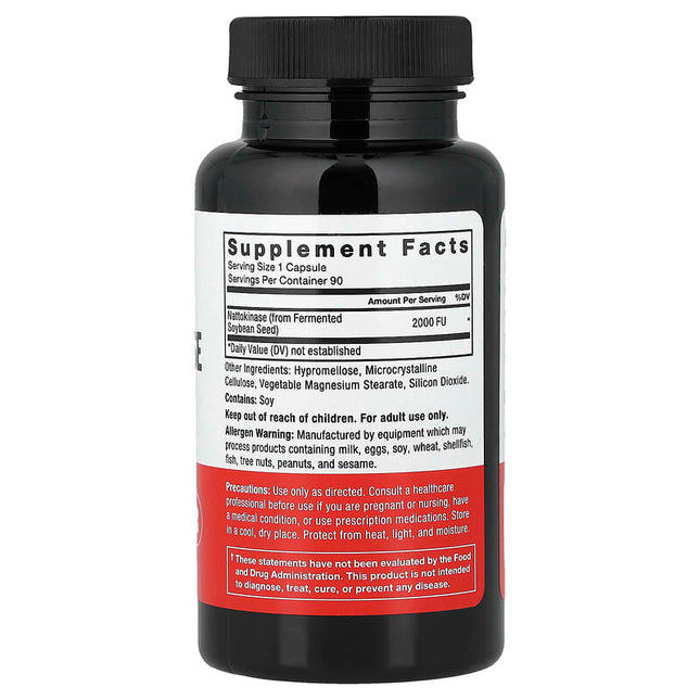 Force Factor Nattokinase 2,000 FU packaging detail