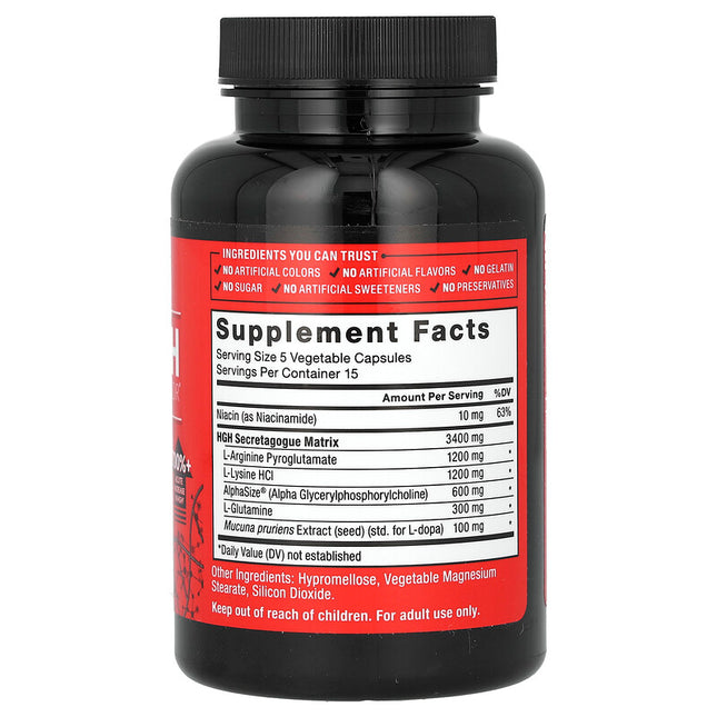 Force Factor Prime HGH Secretion Activator 75 Capsules additional product image 2