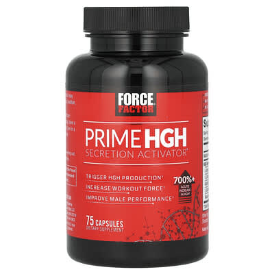 Force Factor Prime HGH Secretion Activator 75 Capsules additional product image 4