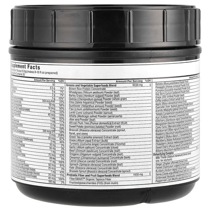 Force Factor Smarter Greens Superfoods + Digestion Powder Pomegranate Berry 16.8 oz (477 g) additional product image 3
