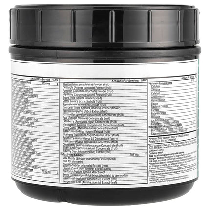 Force Factor Smarter Greens Superfoods + Digestion Powder Pomegranate Berry 16.8 oz (477 g) additional product image 4