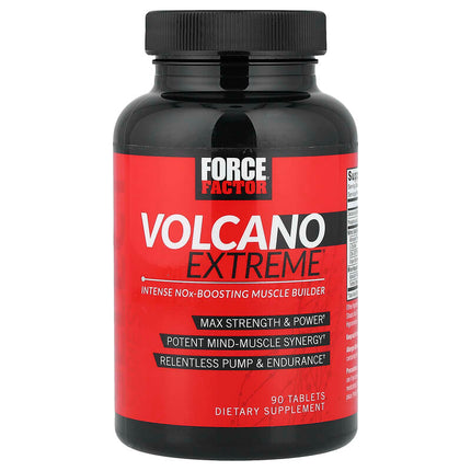 Force Factor Volcano Extreme Intense NOx-Boosting Muscle Builder 90 Tablets product image