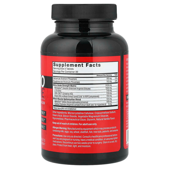 Force Factor Volcano Extreme Intense NOx-Boosting Muscle Builder 90 Tablets additional product image 2