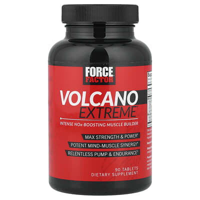 Force Factor Volcano Extreme Intense NOx-Boosting Muscle Builder 90 Tablets additional product image 5