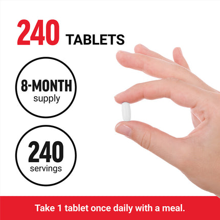Force Factor Zinc 240 Tablets additional product image 4