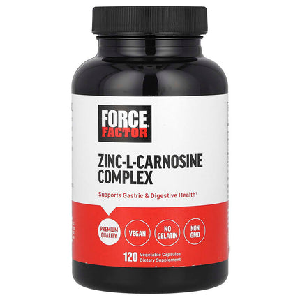 Force Factor Zinc-L-Carnosine Complex 120 Vegetable Capsules product image