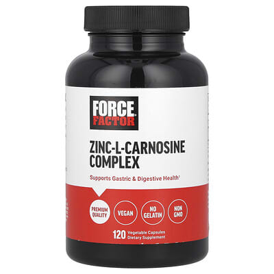 Force Factor Zinc-L-Carnosine Complex 120 Vegetable Capsules additional product image 3