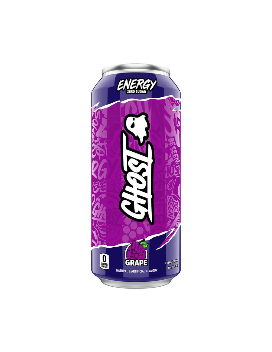 Ghost Lifestyle Grape Energy Drinks 500ml