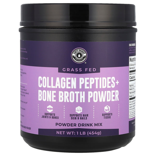 Left Coast Performance Collagen Peptides + Bone Broth Powder - Front of pack