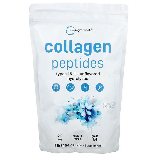 Micro Ingredients Collagen Peptides, Unflavoured - Front of pack