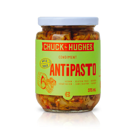 Chuck Hughes antipasto jars, 6 x 375ml pack