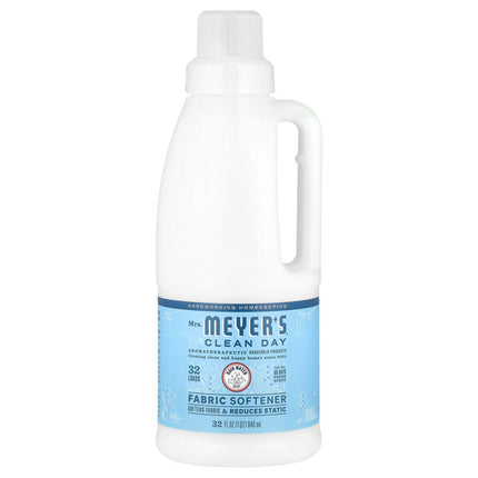 Mrs. Meyers Clean Day, Fabric Softener, Rain Water, 32 fl oz (946 ml)  - front of pack