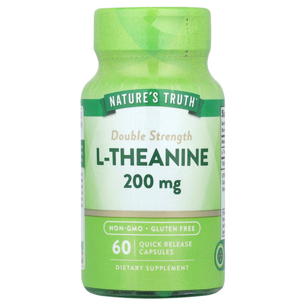 Nature's Truth L-Theanine, 200 mg, 60 Quick Release Capsules - product front
