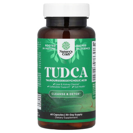 Nature's Craft TUDCA 60 Capsules