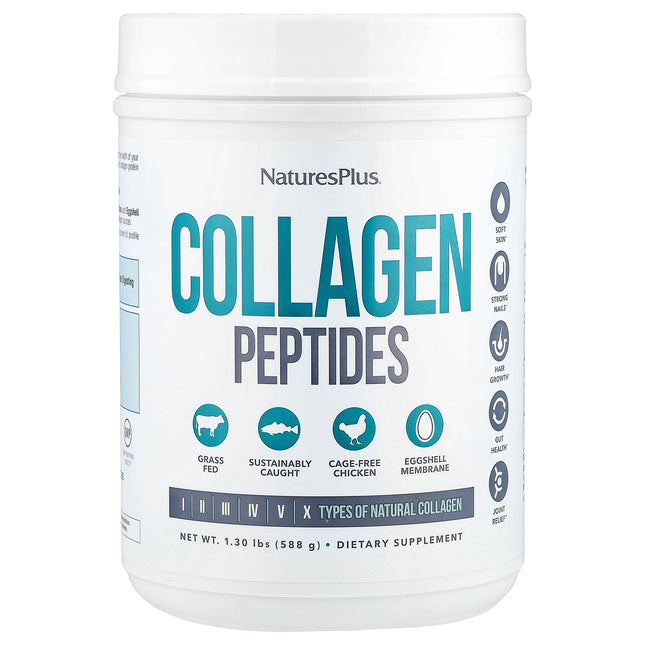 NaturesPlus Collagen Peptides Powder - Front of pack