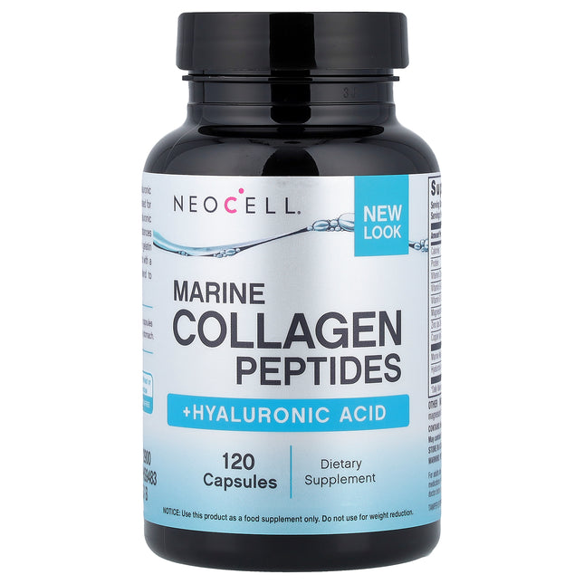 NeoCell Marine Collagen Peptides + Hyaluronic Acid - Front of pack