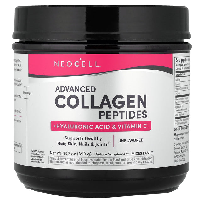 NeoCell Super Collagen Plus With Vitamin C & Hyaluronic Acid - Front of pack