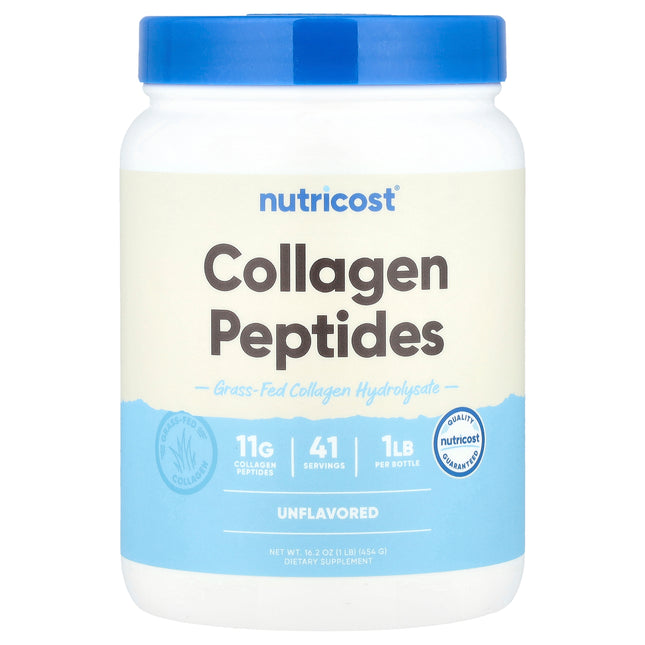 Nutricost Collagen Peptides, Unflavoured - Front of pack