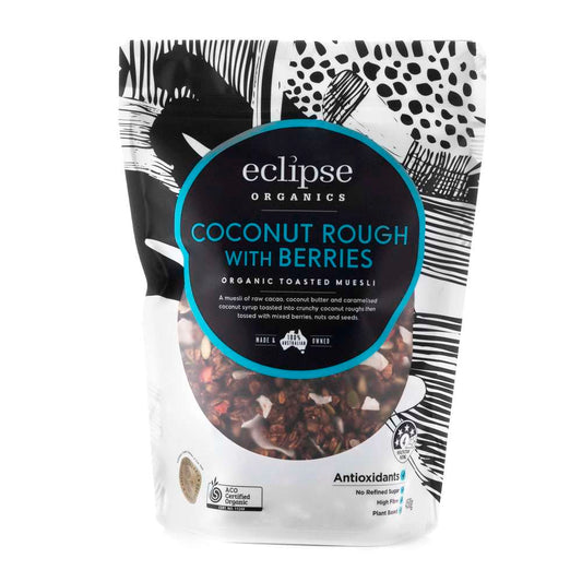 Eclipse Organic Toasted Muesli – Coconut Rough with Berry