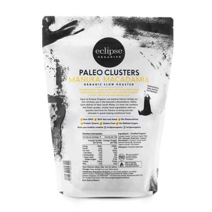 Eclipse Organic Paleo Manuka Macadamia Clusters