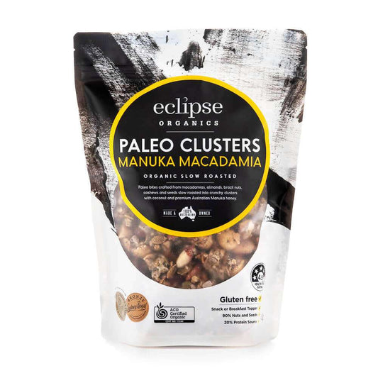 Eclipse Organic Paleo Manuka Macadamia Clusters