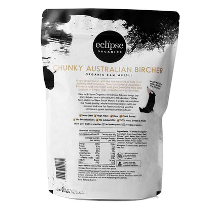 Eclipse Organic Activated Muesli – Chunky Australian Bircher