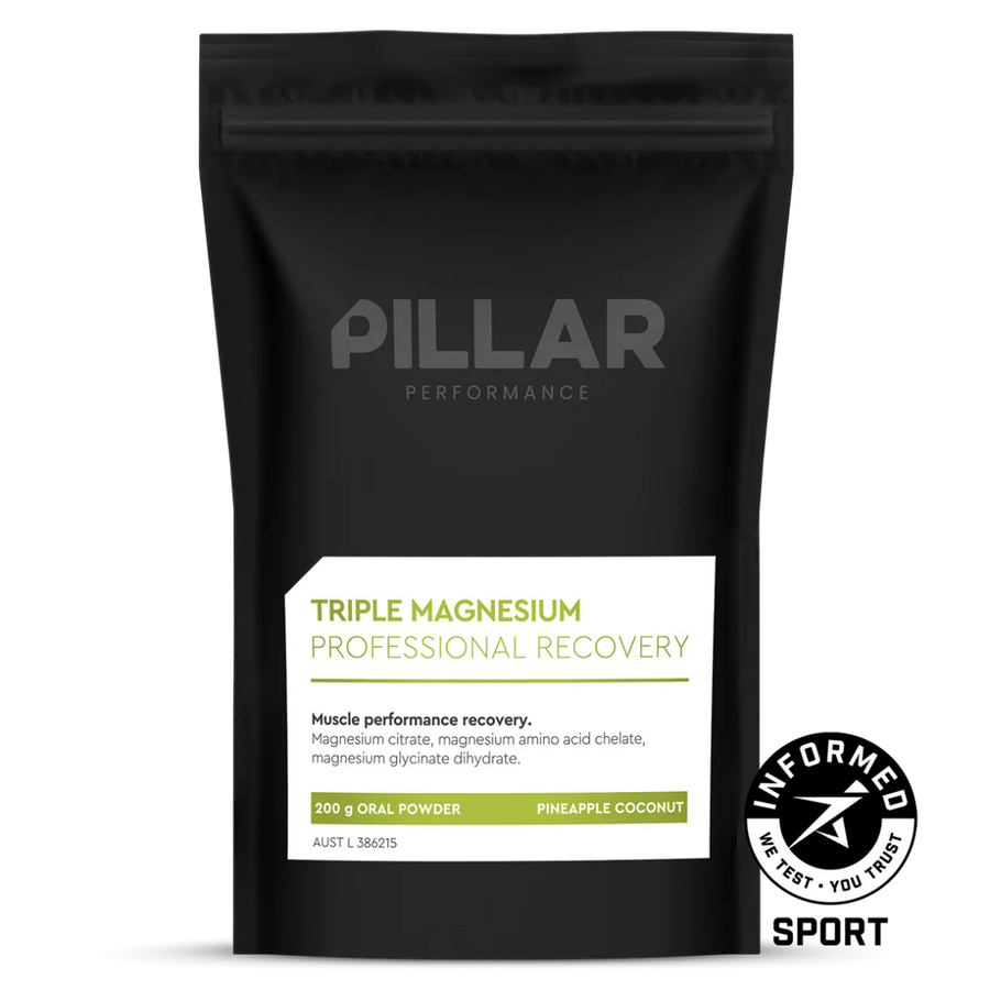 Pillar Performance Pillar Performance Triple Magnesium Pouch Pineapple Coconut Pineapple Coconut
