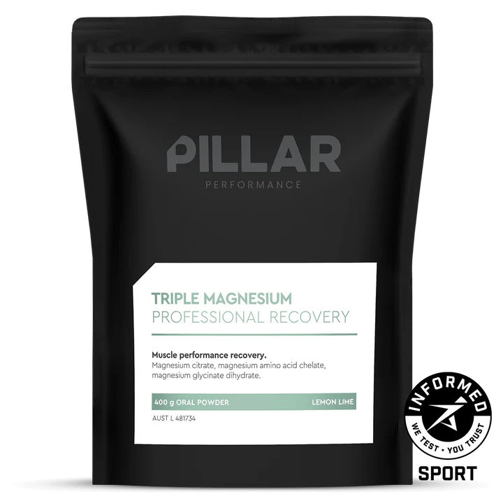 Pillar Performance Triple Magnesium Pouch Lemon lime