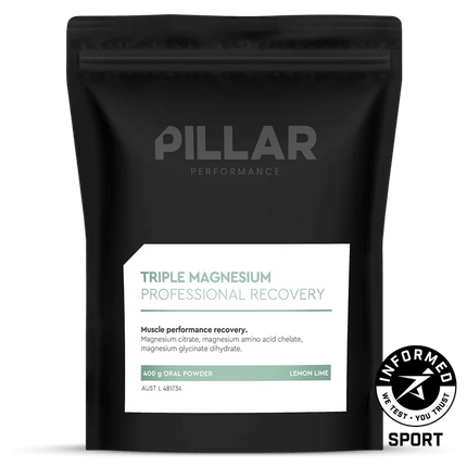 Pillar Performance Triple Magnesium Pouch Lemon lime