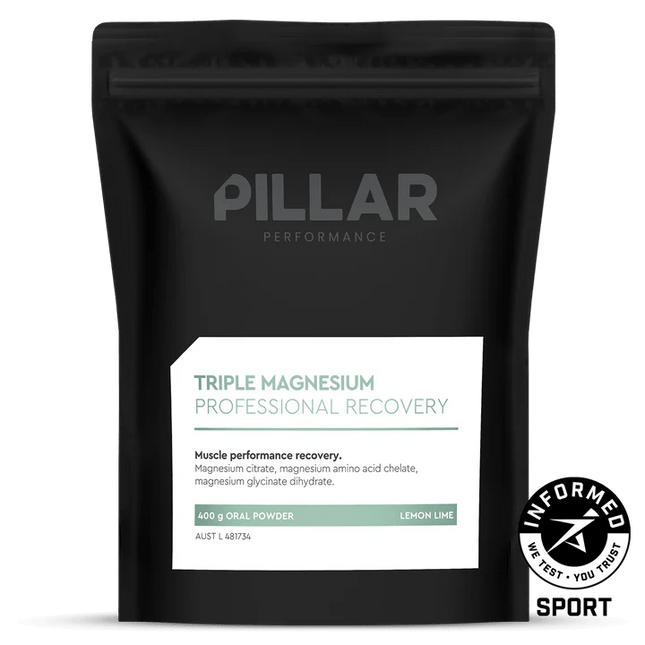 Pillar Performance Triple Magnesium Pouch Lemon lime