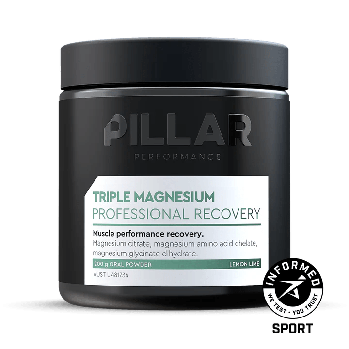 Pillar Performance Triple Magnesium Powder Lemon Lime