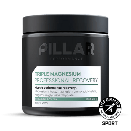Pillar Performance Triple Magnesium Powder Lemon Lime