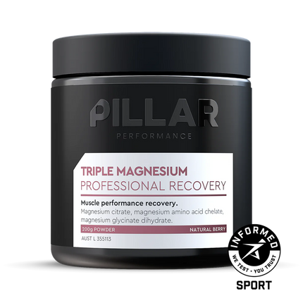 Pillar Performance Triple Magnesium Powder Berry
