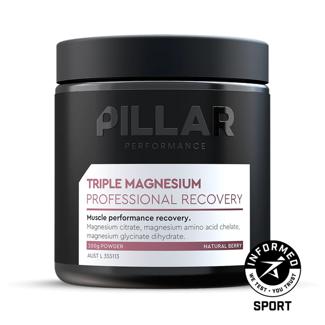 Pillar Performance Triple Magnesium Powder Berry