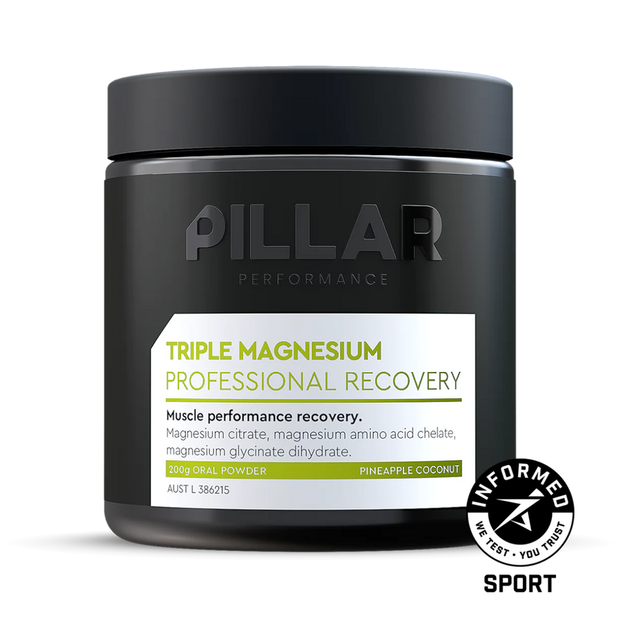 Pillar Performance Triple Magnesium Powder Pineapple Coconut