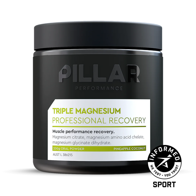 Pillar Performance Triple Magnesium Powder Pineapple Coconut