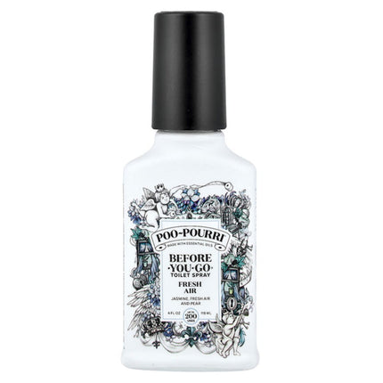 Poo-Pourri, Before-You-Go® Toilet Spray, Fresh Air 4 fl oz (118 ml) - front of pack
