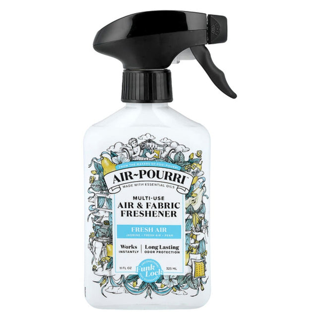 Poo-Pourri, Multi-Use Air & Fabric Freshener, Fresh Air, 11 fl oz (325 ml)  - front of pack