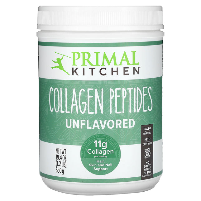 Primal Kitchen Collagen Peptides, Unflavoured - Front of pack