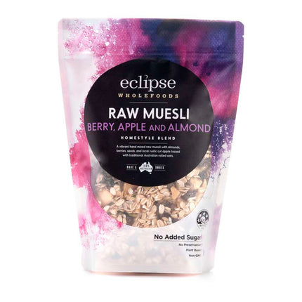 Eclipse Raw Muesli – Berry and Almond