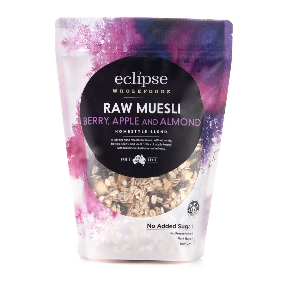 Eclipse Raw Muesli – Berry and Almond