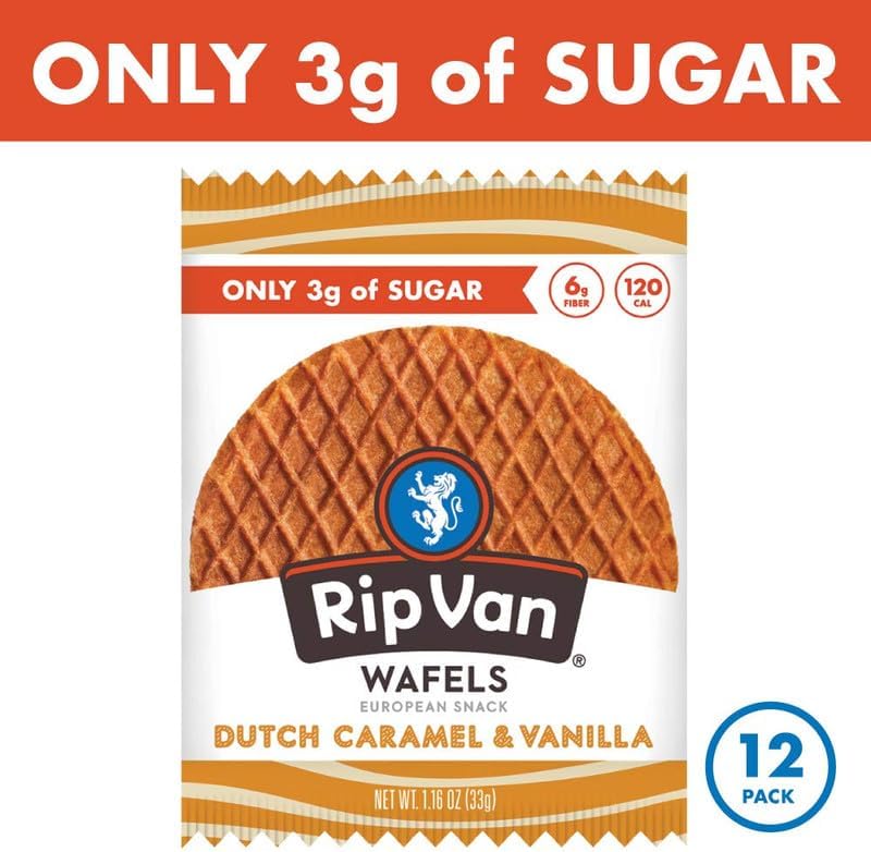 Rip Van Stroopwafels Dutch caramel and vanilla snacks