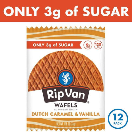 Rip Van Stroopwafels Dutch caramel and vanilla snacks