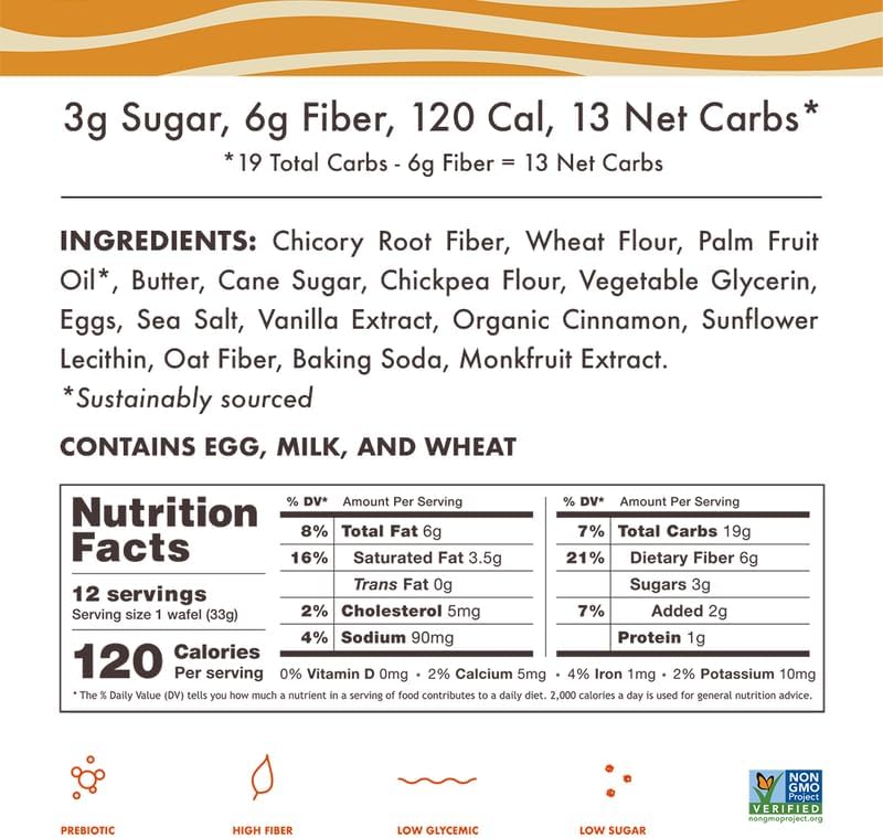 Rip Van Stroopwafels caramel and vanilla healthy snacks