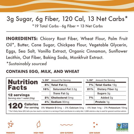 Rip Van Stroopwafels caramel and vanilla healthy snacks