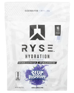 RYSE RYSE Core Hydration, On-The-Go Electrolyte Drink Mix, Blue Raspberry, 16 Servings Blue Raspberry 16 Servings