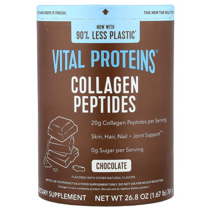 Vital Proteins Collagen Peptides, Chocolate - Front of pack