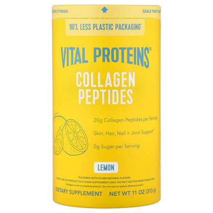 Vital Proteins Collagen Peptides, Lemon - Front of pack